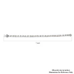 Brazilian Petalite Tennis Bracelet In Platinum Over Sterling Silver (6.50 In) 8.90 Ctw 11 Brazilian Petalite Tennis Bracelet In Platinum Over Sterling Silver (6.50 In) 8.90 Ctw -Jewelry store 7579269 4