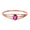 Radiant Orchid Quartz (Triplet) Bangle Bracelet In ION Plated RG Stainless Steel (6.50 In) 9.65 Ctw 2 Radiant Orchid Quartz (Triplet) Bangle Bracelet In ION Plated RG Stainless Steel (6.50 In) 9.65 Ctw -Jewelry store 7581542