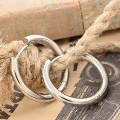 Earrings In Stainless Steel -Jewelry store 7582462 1