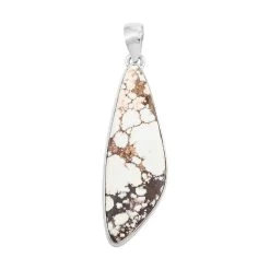 Magnesite Pendant In Sterling Silver 31.00 Ctw