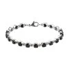 Elite Shungite Bracelet In Stainless Steel (6.50 In) 3.00 Ctw -Jewelry store 7591956