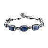 Artisan Crafted Moon Kyanite Bracelet In Sterling Silver,Gemstone Bracelet For Women,Gifts For Her 7.25 Inches 19.50 Ctw -Jewelry store 7598070