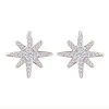 Moissanite Earrings In Platinum Over Sterling Silver 0.90 Ctw 1 Moissanite Earrings In Platinum Over Sterling Silver 0.90 Ctw -Jewelry store 7601423
