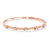 Modani AdaptGlam Diamond Wristlet 14K Rose Gold Diamond (G, VVS) (6.25 In) (7.15 G) 0.40 Ctw -Jewelry store 7606271