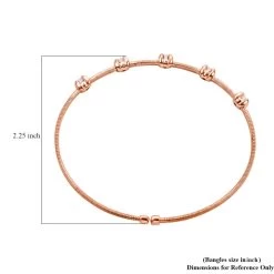 Modani AdaptGlam Diamond Wristlet 14K Rose Gold Diamond (G, VVS) (6.25 In) (7.15 G) 0.40 Ctw -Jewelry store 7606271 4