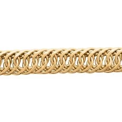 10K Yellow Gold Flexy Invert Linked Bracelet (7.75 In) 4.9 Grams -Jewelry store 7612259 2