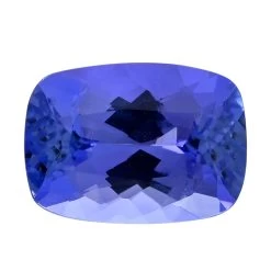 AAA Tanzanite (Cush 7x5 Mm) 1.00 Ctw