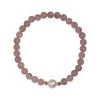 Tanzanian Natronite And Freshwater Pearl Beaded Stretch Bracelet In 14K YG Over Sterling Silver 59.80 Ctw