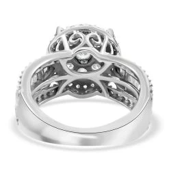 10K White Gold G-H I2 Diamond Ring 5 Grams 1.00 Ctw -Jewelry store 7627258 5