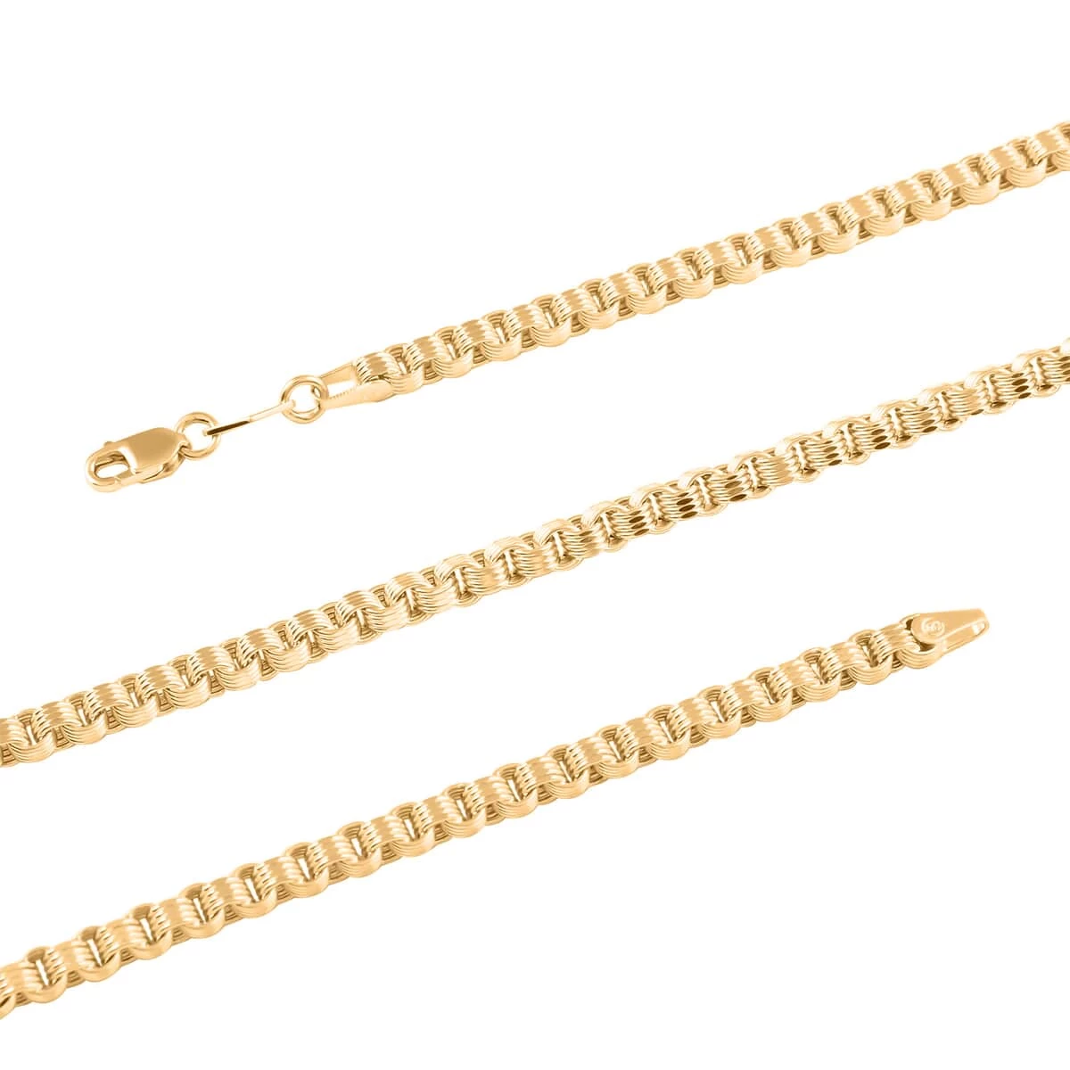 Doorbuster 10K Yellow Gold 4mm Alexander Chain Necklace (22 Inches) (11.75 G) 5 Doorbuster 10K Yellow Gold 4mm Alexander Chain Necklace (22 Inches) (11.75 G) - Image 3