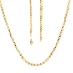 Doorbuster 10K Yellow Gold 4mm Alexander Chain Necklace (22 Inches) (11.75 G) 11 Doorbuster 10K Yellow Gold 4mm Alexander Chain Necklace (22 Inches) (11.75 G) -Jewelry store 7635315 4