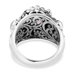 Bali Legacy Ethiopian Welo Opal Swan Ring In Sterling Silver 2.00 Ctw 12 Bali Legacy Ethiopian Welo Opal Swan Ring In Sterling Silver 2.00 Ctw -Jewelry store 7640221 4