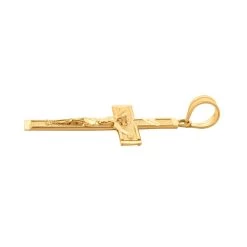 Made In America 10K Yellow Gold Crucifix Pendant 1.60 Grams 10 Made In America 10K Yellow Gold Crucifix Pendant 1.60 Grams -Jewelry store 7641170 3