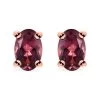 Premium Natural Calabar Pink Tourmaline Solitaire Stud Earrings In Vermeil Rose Gold Over Sterling Silver 0.90 Ctw 2 Premium Natural Calabar Pink Tourmaline Solitaire Stud Earrings In Vermeil Rose Gold Over Sterling Silver 0.90 Ctw -Jewelry store 7647915