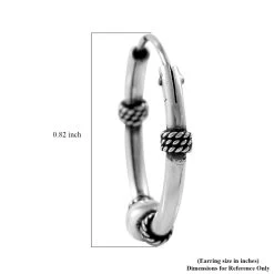 Sterling Silver Hoop Earrings 2.70 Grams 9 Sterling Silver Hoop Earrings 2.70 Grams -Jewelry store 7654081 3