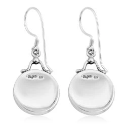 Sajen Silver Mother Of Pearl Coin Earrings In Sterling Silver -Jewelry store 7657051 3