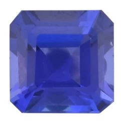Asscher Cut AAAA Tanzanite (Sqr 8 Mm) 2.75 Ctw