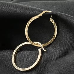 Rigato Italian 18K Yellow Gold Hoop Earrings 1.5 Grams 8 Rigato Italian 18K Yellow Gold Hoop Earrings 1.5 Grams -Jewelry store 7660948 1