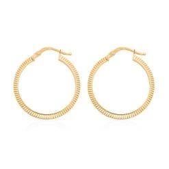 Rigato Italian 18K Yellow Gold Hoop Earrings 1.5 Grams 10 Rigato Italian 18K Yellow Gold Hoop Earrings 1.5 Grams -Jewelry store 7660948 3