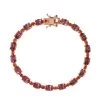 Premium Blush Apatite And Jalisco Fire Opal Bracelet In Vermeil Rose Gold Over Sterling Silver (7.25 In) 15.15 Ctw -Jewelry store 7664197
