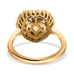 DOORBUSTER LUXORO 14K Yellow Gold AAA Turkizite, Diamond (G-H, I1) Ring (3.40 G) 2.16 Ctw -Jewelry store 7831901 4