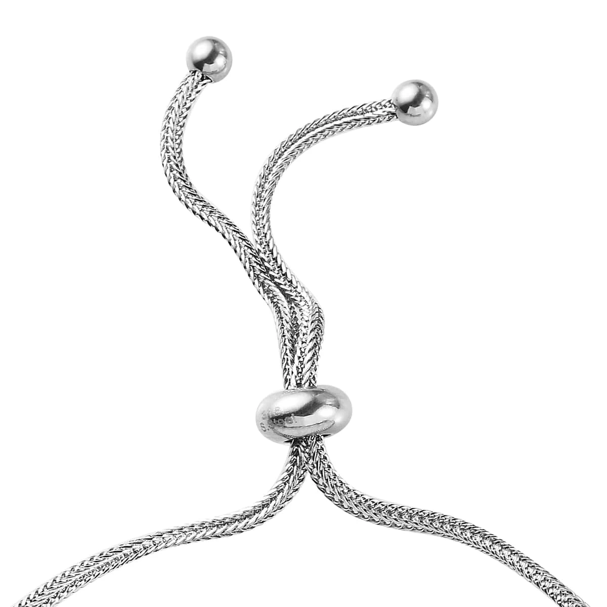 Mojave Green Turquoise Beaded Bolo Bracelet In Stainless Steel 5.40 Ctw 8 Mojave Green Turquoise Beaded Bolo Bracelet In Stainless Steel 5.40 Ctw - Image 6