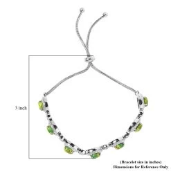 Mojave Green Turquoise Beaded Bolo Bracelet In Stainless Steel 5.40 Ctw 15 Mojave Green Turquoise Beaded Bolo Bracelet In Stainless Steel 5.40 Ctw -Jewelry store 7835385 6