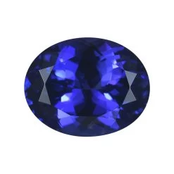 Certified And Appraised AAAA Vivid Tanzanite, Certified Tanzanite, AAAA Tanzanite, Loose Gemstone, Oval Tanzanite 5.00ctw