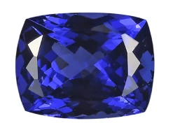 Certified Flawless AAAA Tanzanite (Sqr Free Size) 6.00 Ctw