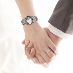 DOORBUSTER BALI GODDESS Carved Bone, Natural Arizona Sleeping Beauty Turquoise Cuff Bracelet In Sterling Silver (7.25 In) (39.55 G) 0.65 Ctw 9 DOORBUSTER BALI GODDESS Carved Bone, Natural Arizona Sleeping Beauty Turquoise Cuff Bracelet In Sterling Silver (7.25 In) (39.55 G) 0.65 Ctw -Jewelry store 8923516 2