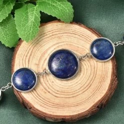 Black Agate And Mother Of Pearl 2 In 1 Station Style Bracelet In Stainless Steel (7.00 In) 42.00 Ctw 9 Black Agate And Mother Of Pearl 2 In 1 Station Style Bracelet In Stainless Steel (7.00 In) 42.00 Ctw -Jewelry store 9033028 1